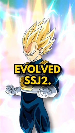 Vegeta’s EVOLVED SSJ2 Form