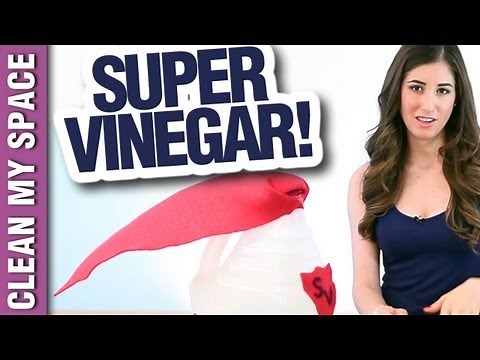 Super Vinegar! (aka Full Strength Vinegar): Easy Home Cleaning Ideas That Save Time (Clean My Space)