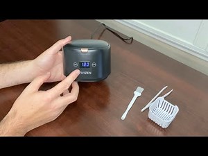 Ultrasonic Retainer Cleaner Review and Demo: Easy Cleaning!