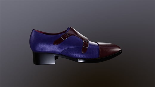 3d model of shoe, sagar kumar