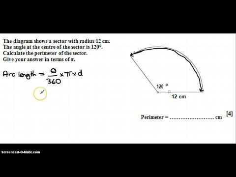 Perimeter of a Sector