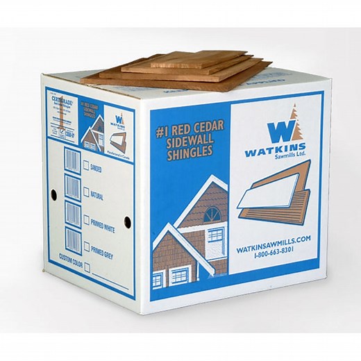 Box #1 Grade 18" R&R Western Red Cedar Shingles