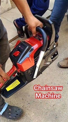 #chainsaw⛓️ machine review #how to use #wood 🪵 cutter machine #viral #tools #tree cutting #petrol ☝️