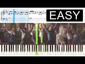 The Greatest Showman - From Now On - EASY Piano Tutorial