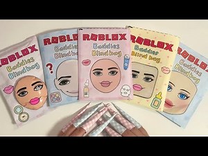 [☁️Tutorial☁️] Roblox Skincare Baddies Blind bag Compilation ASMR Satisfying✨ Paper diy💗 로블록스 블라인드백