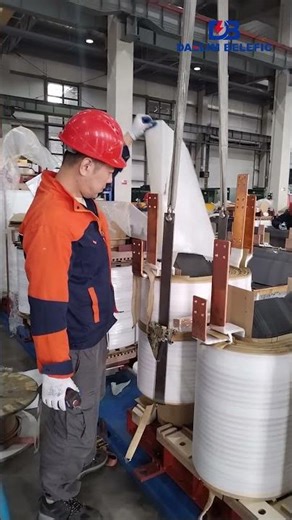 Inside a Transformer: Watch How the Windings Are Assembled onto the Core!