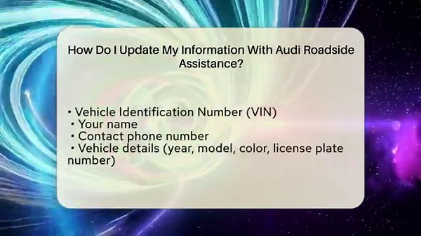 How Do I Update My Information With Audi Roadside Assistance? - Auto Coverage Explained