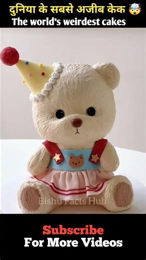 The world's weirdest cakes#Facts#short video