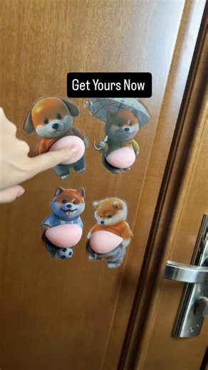 Gothic & Witchy Vibes on Instagram: "Get Yours at @gydeals_ltd bio's Link and Stick it anywhere. Protect everything. Doors. Phones. Walls. Just squish & enjoy 🐶✨ . ✈️Free Worldwide Shipping✈️"