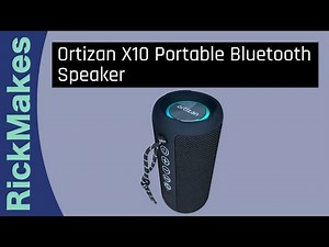 Ortizan X10 Portable Bluetooth Speaker