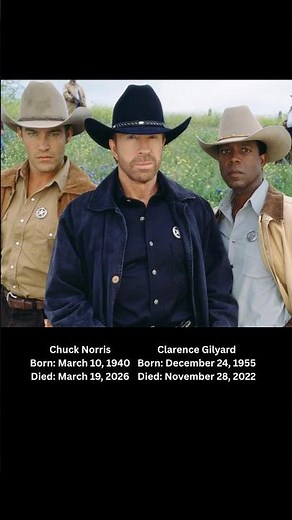Chuck Norris, Clarence Gilyard, & Judson Mills -Walker, Texas Ranger❤️#chucknorris #cast #fy #short