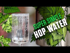 Simple Carbonated Hop Water Recipe - How to Make Hop Water at Home