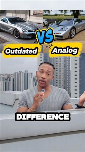 This is the difference between an Analog Car and an Outdated Car
