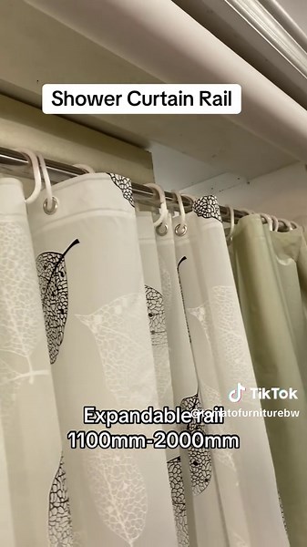 Expandable Shower Curtain Rail for Your Bathroom