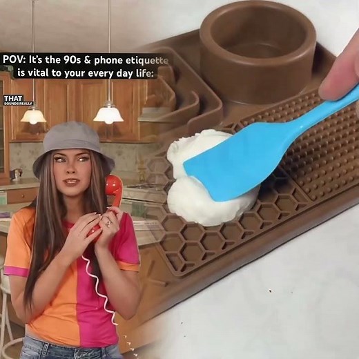 POV It’s the #90s & phone etiquette is vital to your every day life. #nostalgia #90skids