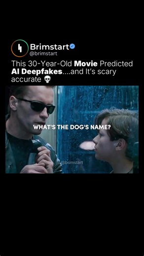 This scene is from ‘Terminator 2: Judgment Day’ (1991), a sci-fi action film about a cyborg sent back in time to protect the future leader of the human resistance starring Arnold Schwarzenegger and Linda Hamilton. Most people don’t know this but Linda Hamilton’s twin sister, Leslie Hamilton Gearren, was used as a body double in the scene where Sarah Connor repairs the Terminator’s CPU in front of a mirror. 🎥 Credit: — (Source: Mental Floss) Love wealth? Follow @brimstart 🔥 DM for credit or rem