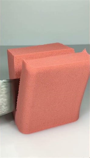 ASMR Sand Block Slice 🔪 Perfect Crunch & Satisfying Texture