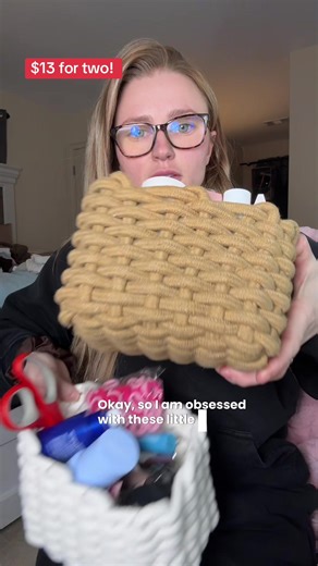 The cutest woven baskets!