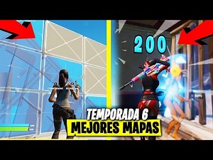 Los *MEJORES MAPAS* para MEJORAR MECÁNICAS en FORTNITE 2021 TEMPORADA 6 (AIM, Edición, Construcción)