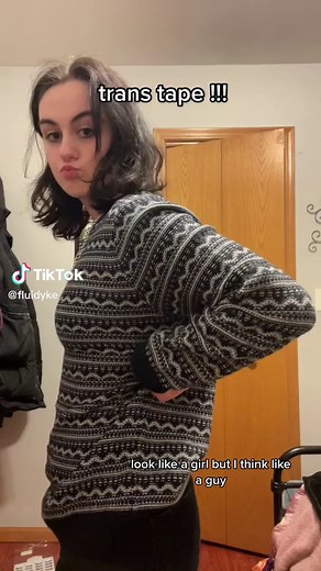 #transtape #lgbt #genderfluid #nonbinary #trans