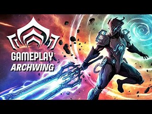 Warframe #oberon ARCHWING COMBAT GAMEPLAY #warframe 13