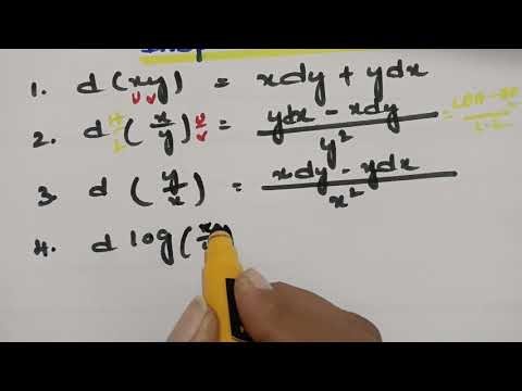 Inspection Method Formulas- Non Exact Differential Equations - Very Important - Easy to Memorize!