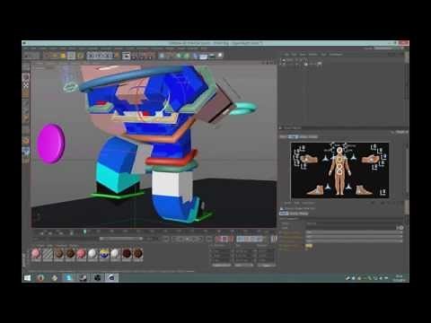 Walking, Turning Around and Running Animation Tutorial (Minecraft)