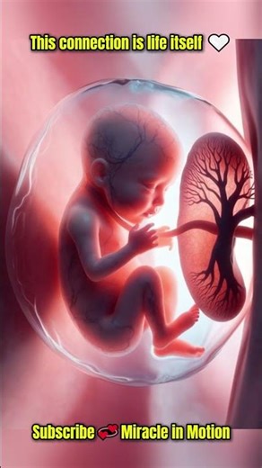 How a Baby Grows Inside the Womb | The Miracle of Life❤️#shorts