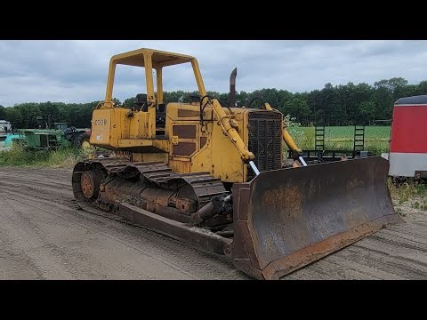 The John Deere 850B Dozer Gets A New Home!