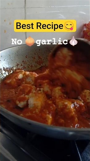 best recipe of nooniongarlic #shorts #shortsfeed #youtubeshorts #foodshorts #food#paneer #without#yt