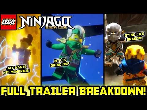 SEASON 4 Full Trailer Breakdown! 🐲 Details You Missed! Ninjago Dragons Rising Season 4 News!