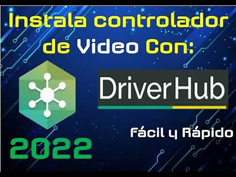 Instala controladores: Video, Audio, Red, etc con Driverhub. Fácil y rápido
