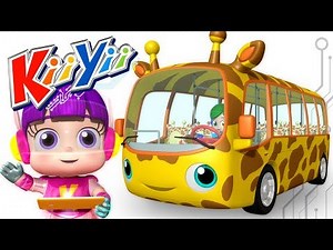 Wheels On The Bus | Part 2 | Nursery Rhymes | Original Version By KiiYii! | ABCs and 123s