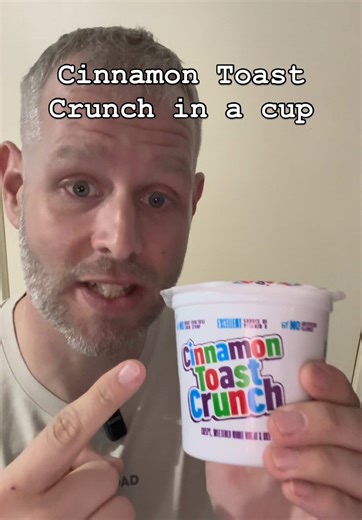 The Chef has reviewed and the verdict is… General Mills @General Mills Cinnamon Toast Crunch What do you guys think? Will you be trying it? Comment what you think? Follow for more! Not sponsored #ChefSimon #cinnamontoastcrunch #cereal #togocup #americanbreakfast