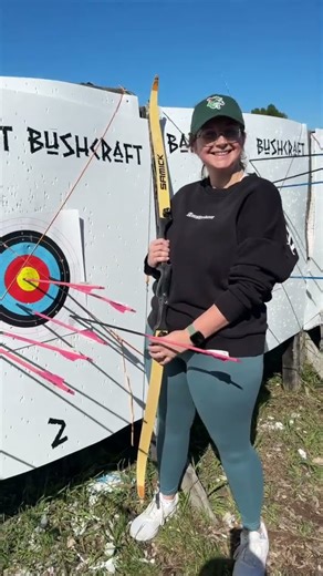 Archery 🎯 First time. First set.