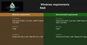 RAD System Requirements — Can I Run RAD on My PC?