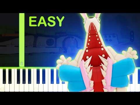 Easter Bunny Theme | 99 NIGHTS IN THE FOREST - EASY Piano Tutorial