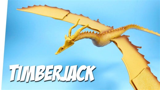 How To Train Your Dragon Timberjack Action Dragon Toy Review