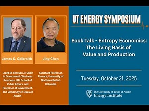Book Talk – Entropy Economics: The Living Basis of Value and Production