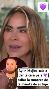 Aylin Mujica speaks out about the death of her firstborn son, Mauro #viral