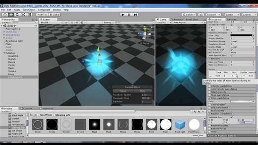 吸收爆炸 吸能 Particle VFX unity