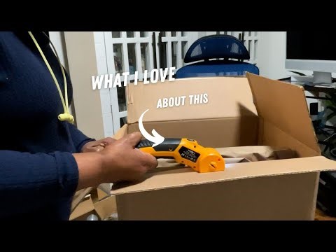 Electric Cardboard Cutter - Cordless Heavy Duty Power Scissors, High Speed Rechargeable Box Cutter