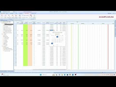 NUEVO OPUSV24 PREMIUM Programa de obra parte 1