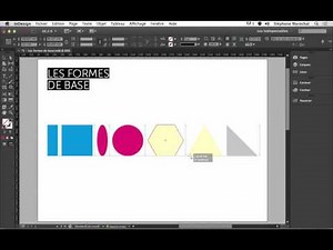 Adobe InDesign - Dessiner des formes de base