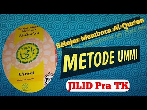 Jilid Pra TK Metode UMMI