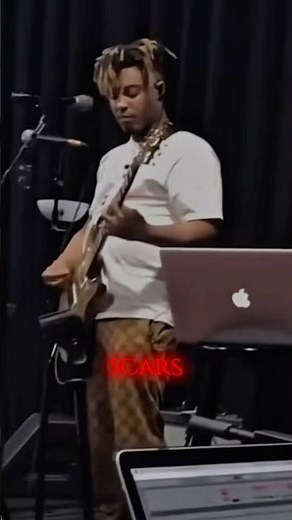 Juice WRLD Playing Flaws And Sins On The electric guitar🎸🔥 #juicewrld #edit