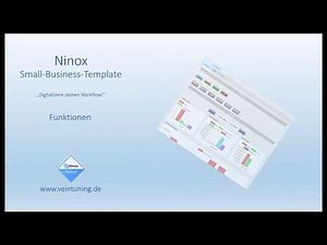 Ninox-Template "Small Business" Funktionsumfang