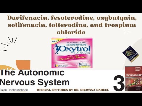 Darifenacin, Fesoterodine, Oxybutynin (Oxytrol), Solifenacin, Tolterodine and Trospium Chloride