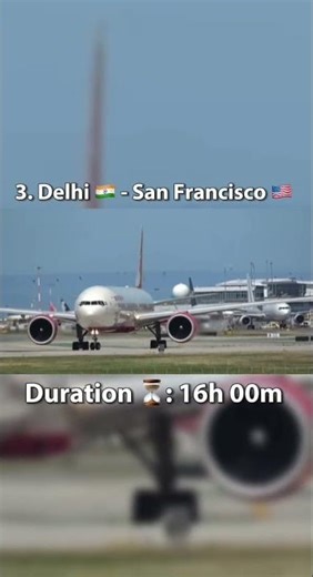 These Are Air India’s LONGEST Flights! ⏰✈️ #india #airindia #aviation #longhaul #airline