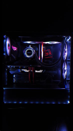 GAMING PC RAVE SYNC RGB WAIT FOR THE DROP😡 RATE 1-10 #dj #fypシ #pcbuild #shorts #rave